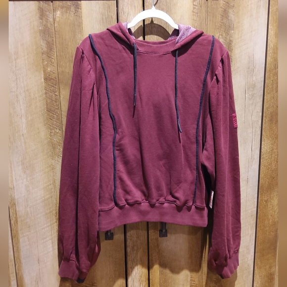 FREE PEOPLE Sandstorm Pullover Hoodie NWT - XS - Picture 5 of 13